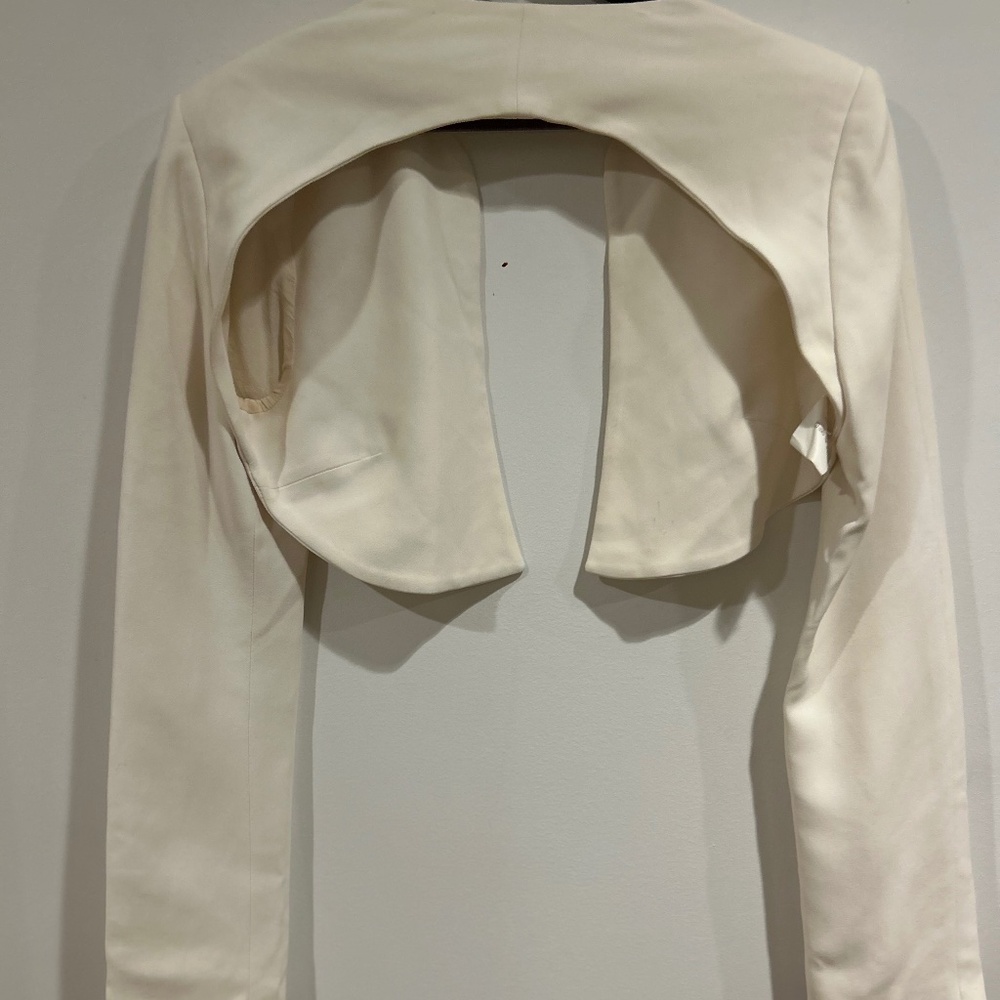 Crop blazer - Picture 2 of 3